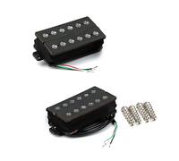 Double Coil Pickups Neck Bridge Replacement Accessory Electric Guitar For Guitar Part Double Coil Pickups Replacement