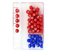Double Color Ball & Super Lottery Machine - Magic Number Choice Tool For Solving Lottery Number Selections | Portable Random Number Dialer With Intuitive Interface | Compact Design Vo