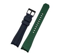 Double color For Citizen Silicone Strap Men Watch Accessories Arc Mouth Watchband Bracelet Watch Belt 20mm 22mm Watchbands