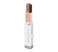 Double Colors Eyeshadow Stick, 2 in 1 Gradient Shimmer Dual Color Eye Shadow, Waterproof And Smudge-Proof, For Beginners And Daily Eye Makeup (#D)