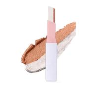 Double Colors Eyeshadow Stick, Double Color Glitter Shimmer Eyeshadow Pen, Rotating Upgraded Glitter Gradient Long Lasting Waterproof Shimmer Cream Eyeshadows (F)