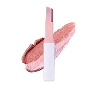 Double Colors Eyeshadow Stick, Double Color Glitter Shimmer Eyeshadow Pen, Rotating Upgraded Glitter Gradient Long Lasting Waterproof Shimmer Cream Eyeshadows (C)