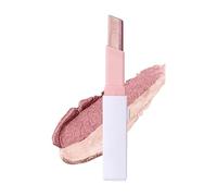 Double Colors Eyeshadow Stick, Double Color Glitter Shimmer Eyeshadow Pen, Rotating Upgraded Glitter Gradient Long Lasting Waterproof Shimmer Cream Eyeshadows (A)