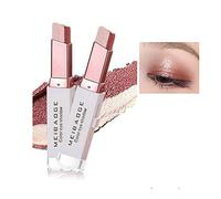 Double Colors Eyeshadow Stick, Glitter Shimmer Eyeshadow Pen Gradient Eye-shadow Waterproof Long Lasting Matte Eye Makeup Pen #03