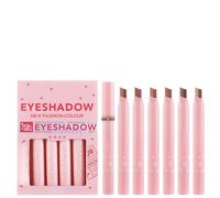Double Colour Eyeshadow Pencil - 1.2g 6 Piece Set | Gradient Make | Up | Two-tone eye shadow | Smudge-proof cream pen for daily parties, festivals and weddings. Use a smooth