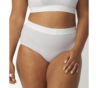 Double Comfort Full Knickers White