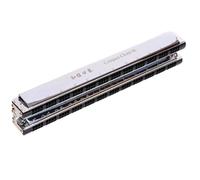 Double Compact Chord Harmonica for Professional Playing Musical Instrument Elongated Chord Music
