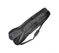 Double Compartment Paddle Bag with Nylon Divider 130cm | Well-padded interior, protects from bumps, double-headed design, fits 130cm paddles, black color