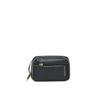 Double Compartment Toiletry Bag Mandarina Duck Eco Coated Noir 15x23x10 cm