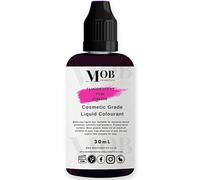 Double Concentrated Cosmetic Liquid Dyes Colourant Soap Colouring Colour for DIY Soap Making Bath Bomb Making Skin Safe (Fluorescent Pink, 30ml)
