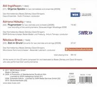DOUBLE CONCERTOS BY ATLI ING¢LFSSON, ADRIANA H”LSZKY AND NIKOLAUS BRASS NEW CD