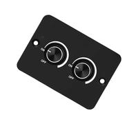 Double Control 60W LED Dimmer Switches Not Designs Flickers Without 12V Small Dimmer Switches 2 Gang For Automotive Use Small Led