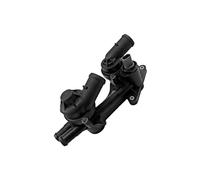 Double Coolant Thermostat Housing Assembly Compatible For VW Polo 1.4/1.6L 2010-2022 Compatible For Skoda Fabia 2009-2014 03C121111AM