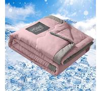 Double Cooling Blanket for Hot Sleepers,Cooling Blanket for Night Sweats,Comfort Soft Nap Blankets,Breathable Cool Throw Blankets,Keep You Cool All Night,Halloween Decorations