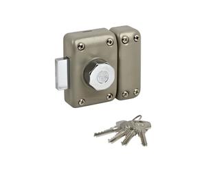 Double cylinder lock YALE YV25DE-45 - 5 pins - 4 keys - beige