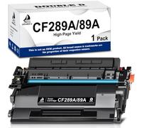 DOUBLE D 89A Toner Cartridge with Chip for HP 89A 89X CF289A for HP M507dn | for HP 89A Toner Cartridge work with HP LaserJet Enterprise M507 M507dn M507x M507n MFP M528dn MFP M528f Flow MFP M528z M528c