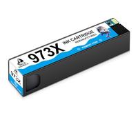 DOUBLE D 973X Cyan Ink Cartridges Replacement for HP 973X Ink 973 Cyan Ink,Not Affected by Upgrade,Work for HP Pagewide pro 452dn 452dw, MFP 477dn 477dw 552dw 577dw 577z P55250dw P57750dw Printer