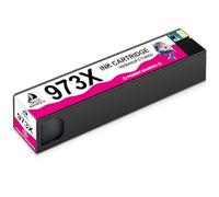 DOUBLE D 973X Magenta Ink Cartridges Replacement for HP 973X Ink 973 Ink,Not Affected by Upgrade,Work for HP Pagewide pro 452dn 452dw, MFP 477dn 477dw 552dw 577dw 577z P55250dw P57750dw Printer