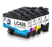 DOUBLE D LC426 Ink Cartridges for Brother LC426 Ink Cartridge LC426XL Ink | for Brother LC426XL LC 426 LC-426XLVAL Ink Cartridges Compatible with Brother MFC-J4335DW MFC-J4340DW MFC-J4535DW MFC-J4540DW