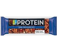 Double Dark Chocolate Protein Nut Snack Bar 50g (Pack Of 12) "Taste the sweetness in every bite" For All Occasions