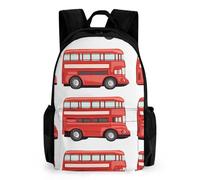 Double-Decker Buses Fashion Backpack Cute Mini Bag Daypack Unisex