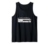 Double Decker Tour Bus Tank Top