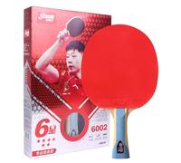 Double DHS Table Tennis Racket with Hurricane 3 Rubber - Professional Ping Pong Paddle for Advanced Spin & Control