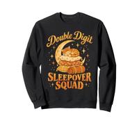 Double Digit Sleepover Squad 10th Birthday Girl Sweatshirt