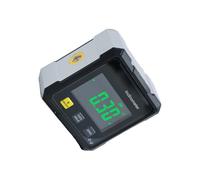 Double Digital Levels Meter with 4 Side Magnets and Angles/Slopes Switching Angles Gauges for Metal Surfaces No Battery Inclinometer