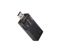 Double Digital USB Current Electricity Battery Voltmeter Ammeter Charging Mobile Power Detector 3-9V 0-5A Charging Tester LED Display USB Tester