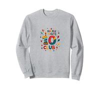 Double Digits 10 Club Birthday Celebration Sweatshirt, Adult Unisex, Heather Grey, L