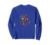 Double Digits 10 Club Birthday Celebration Sweatshirt, Adult Unisex, Royal Blue, L
