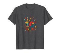 Double Digits 10 Club Birthday Celebration T-Shirt, Men, Dark Heather Grey, XXL