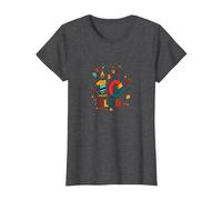 Double Digits 10 Club Birthday Celebration T-Shirt, Women, Dark Heather Grey, 3XL