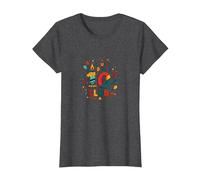 Double Digits 10 Club Birthday Celebration T-Shirt, Women, Dark Heather Grey, L