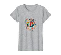 Double Digits 10 Club Birthday Celebration T-Shirt, Women, Heather Grey, XXL