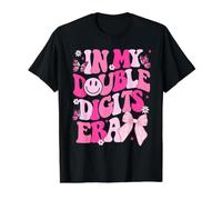 Double Digits Era Birthday Era for Girls Women Value Graphic T-Shirt, Men, Black, L