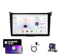 Double Din 9 Inch Android 15 Car Stereo For Hyundai I30 2011-2017 Bluetooth Car Radio Compatible Mobile Phone Mirror Link Steering Wheel Control FM/AM/RDS Backup Camera,M110