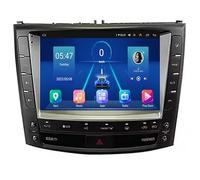 Double Din 9 Inch Android 16 Car Stereo Bluetooth Car Radio For Lexus IS250 IS300 IS200 IS220 IS350 2005-2012 Plug and Play Compatible GPS Navigation Bluetooth FM Support Mirror Link Backup Camera