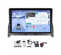 Double Din 9 Inch Android Car Stereo for Benz C Class 3 W204 2006-2011 Bluetooth Car Radio Compatible Mobile Phone Mirror Link Steering Wheel Control FM/AM/RDS Backup Came HM606 8 Core 4G+WiFi 2+32GB