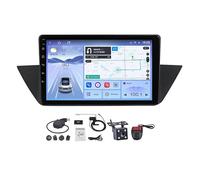 Double Din 9 Inch Android Car Stereo for BMW X1 E84 2009-2012 Bluetooth Car Radio Compatible Mobile Phone Mirror Link Steering Wheel Control FM/AM/RDS Backup Camera HM611 8 Core 4G+Wifi 8+256GB
