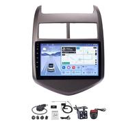 Double Din 9 Inch Android Car Stereo for Chevrolet Aveo 2011-2013 Bluetooth Car Radio Compatible Mobile Phone Mirror Link Steering Wheel Control FM/AM/RDS Backup Camera HM601 4 Core Wifi 1+16GB