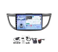 Double Din 9 Inch Android Car Stereo for Honda CR-V 2012-2016 Bluetooth Car Radio Compatible Mobile Phone Mirror Link Steering Wheel Control Backup Camera(HM602 4 Core Wifi 1+32GB)