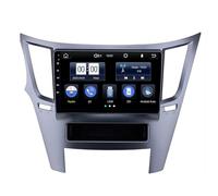 Double Din 9 Inch Android Car Stereo For Legacy Outback 2010-2014 Bluetooth Car Radio Compatible Mobile Phone Mirror Link Steering Wheel Control Backup Camera(T209 8 Core 4G+Wifi 6+128GB)
