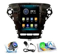 Double din android 14 car stereo 9.7 Touchscreen for Ford Mondeo mk4 2011-2013 with Carplay, GPS Navigation, AHD Backup Camera Steering Wheel Controls FM Radio/Bluetooth/USB(C(2G+32G))