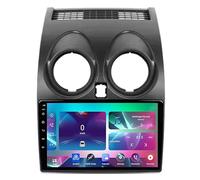Double Din Android 15 Car Stereo 9 Inch Touch Screen for Nissan Qashqai J10 2005-2015 Plug and Play with Wireless Carplay Android Auto GPS Bluetooth Mirror Connection,4 Core Wifi 2G+32G