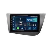 Double din android 15 car stereo 9 Touchscreen for Seat Leon 2 MK2 2005-2012 with Carplay, GPS Navigation, AHD Backup Camera Steering Wheel Controls FM Radio/Bluetooth/USB(FP 8Core 6+128G)