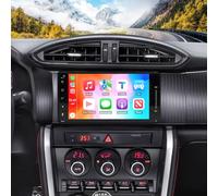 Double Din Android Car Stereo for Toyota GT86 for Subaru BRZ 2012-2016 7 Inch Car Radio Receiver 4G+64G with Wireless Carplay & Android Auto Touchscreen Bluetooth GPS WiFi FM RDS SWC
