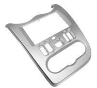 Double Din Car DVD Radio Fascia Frame Compatible with Logan 2010-2013 LHD 7 INCH Adapter CD Panel Trim Kit Bezel Central Control Accessories