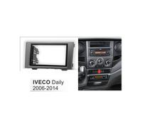 Double Din Car Facia for IVECO Daily 2006-2014 Radio DVD Stereo CD Panel Dash Kit Trim Fascia Face Plate